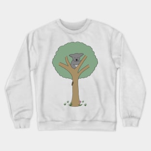 Sleepy Koala Crewneck Sweatshirt